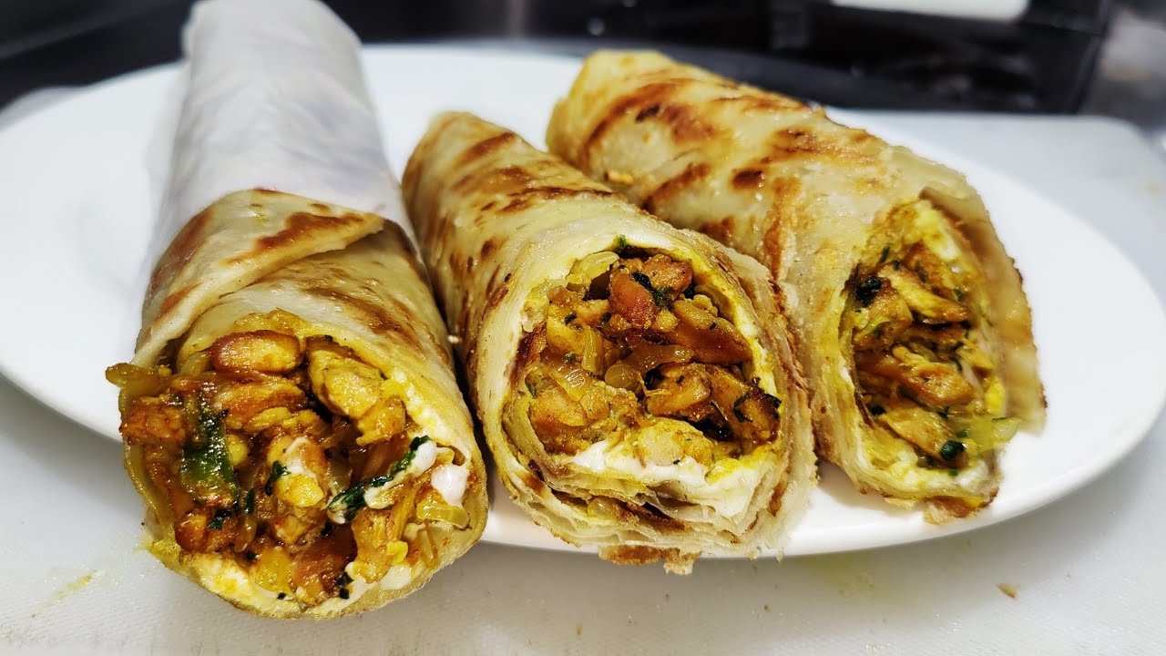 Chicken Egg Roll | कोलकाता स्ट्रीट स्टाइल अंडा चिकन काठी रोल रेसिपी |Chicken Kathi Roll | Chef Ashok