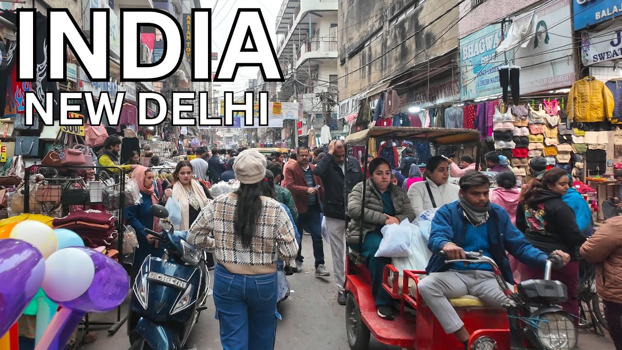 This is New Delhi 2026 🇮🇳 | Kamla Nagar Market (4K Walking Tour)