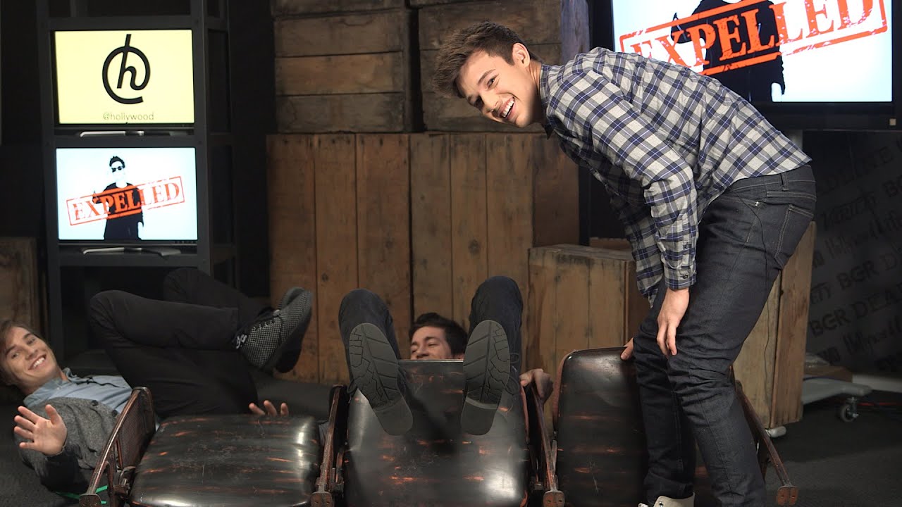 Cameron Dallas, Marcus Johns and Alex Goyette - 'Expelled' Exclusive Interview