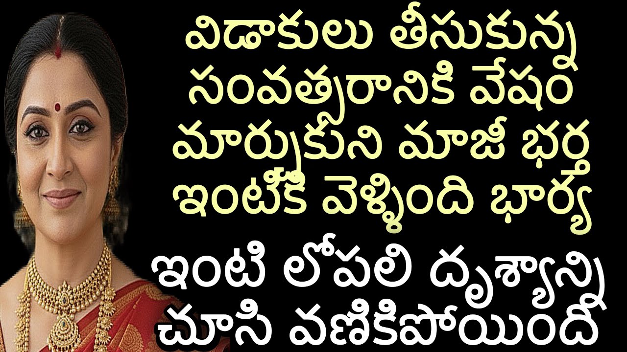 విడాకులు తీసుకున్న సంవత్సరానికి వేషం మార్చుకుని మాజీ భర్త ఇంటికి వెళ్ళింది భార్య|ఇంటి లోపలి దృశ్యం