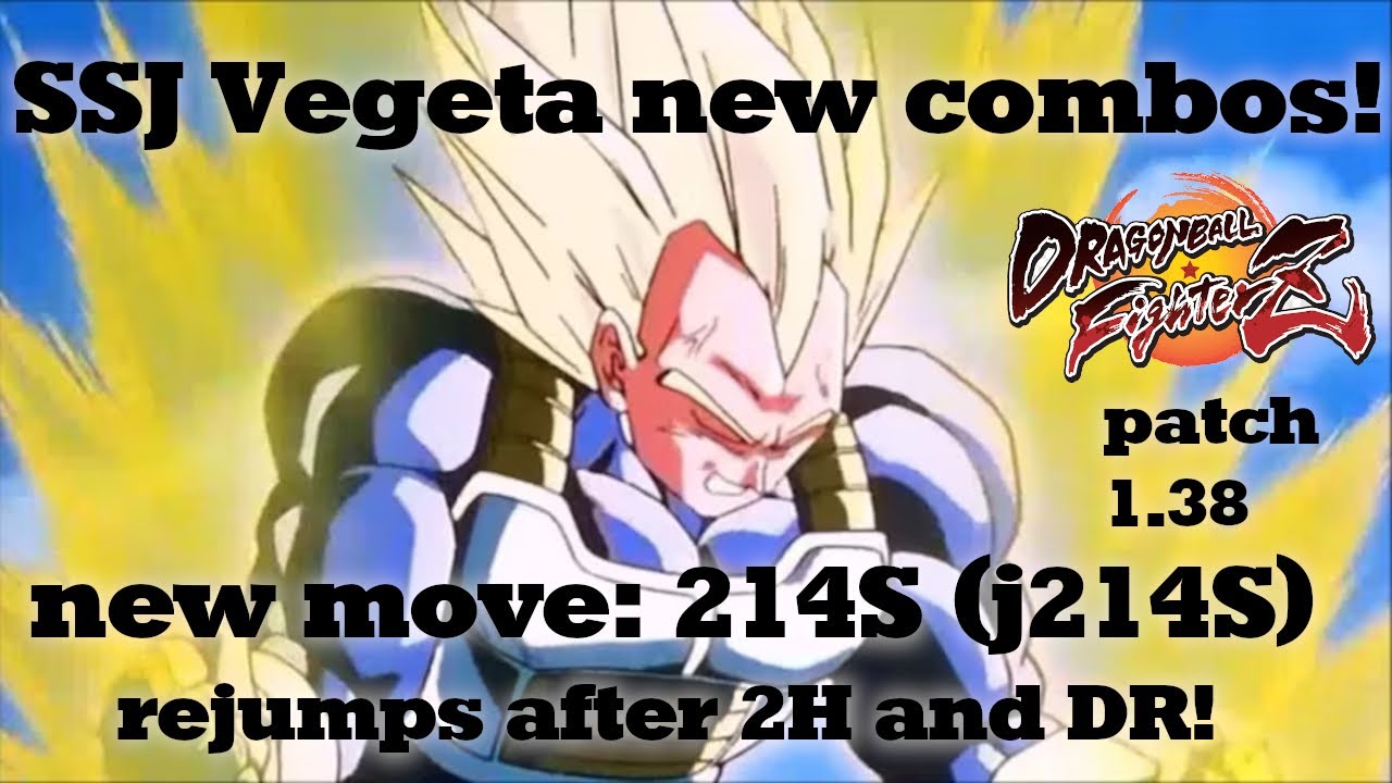 SSJ VEGETA new technique! NEW routes! 2H and DR rejumps! (DBFZ patch 1.38 combos)