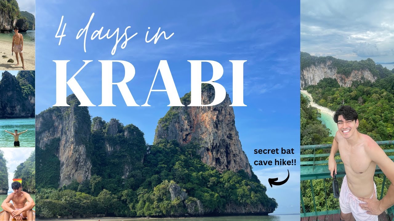 4 DAYS IN KRABI travel vlog 🇹🇭 | SECRET Bat Cave Hike