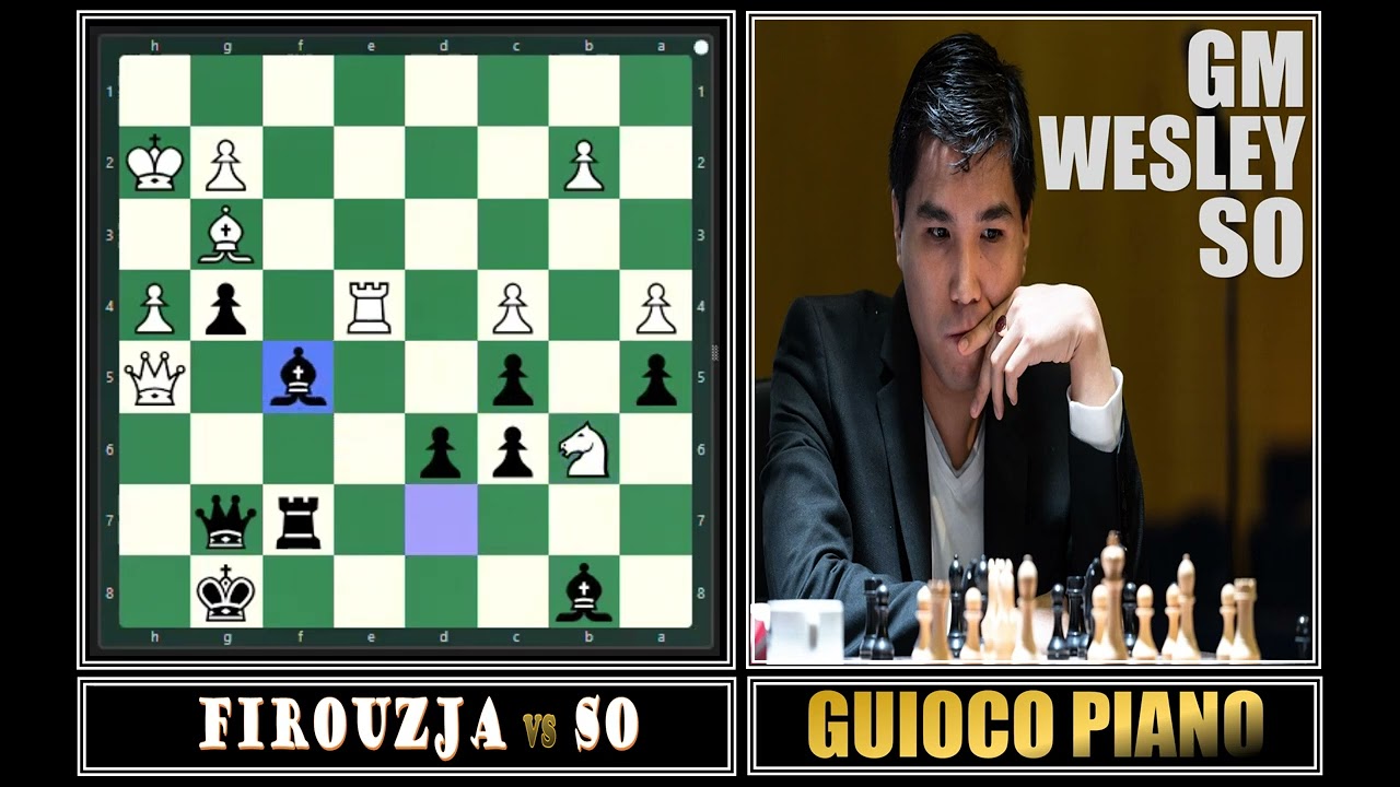 Chess Review: Gm Wesley So - Guioco Piano Opening #chess