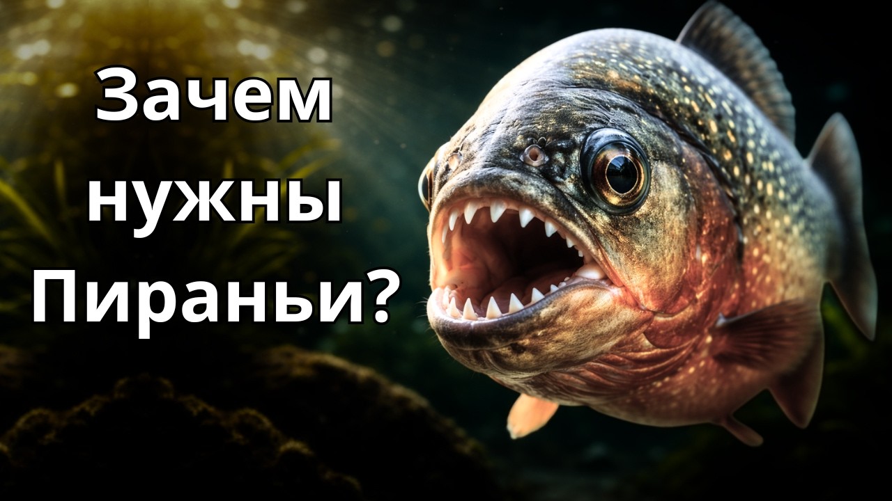 Пираньи: самые страшные рыбы… или самые полезные? 😱