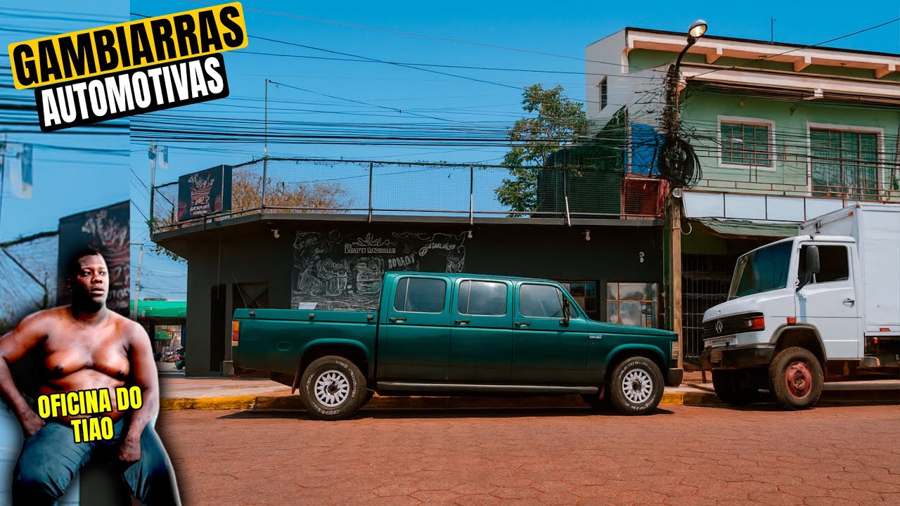 MESTRE TIÃO PIROU DE VEZ FEZ UMA D20 LIMOUSINE NA BASE DA GAMBIARRA 😂