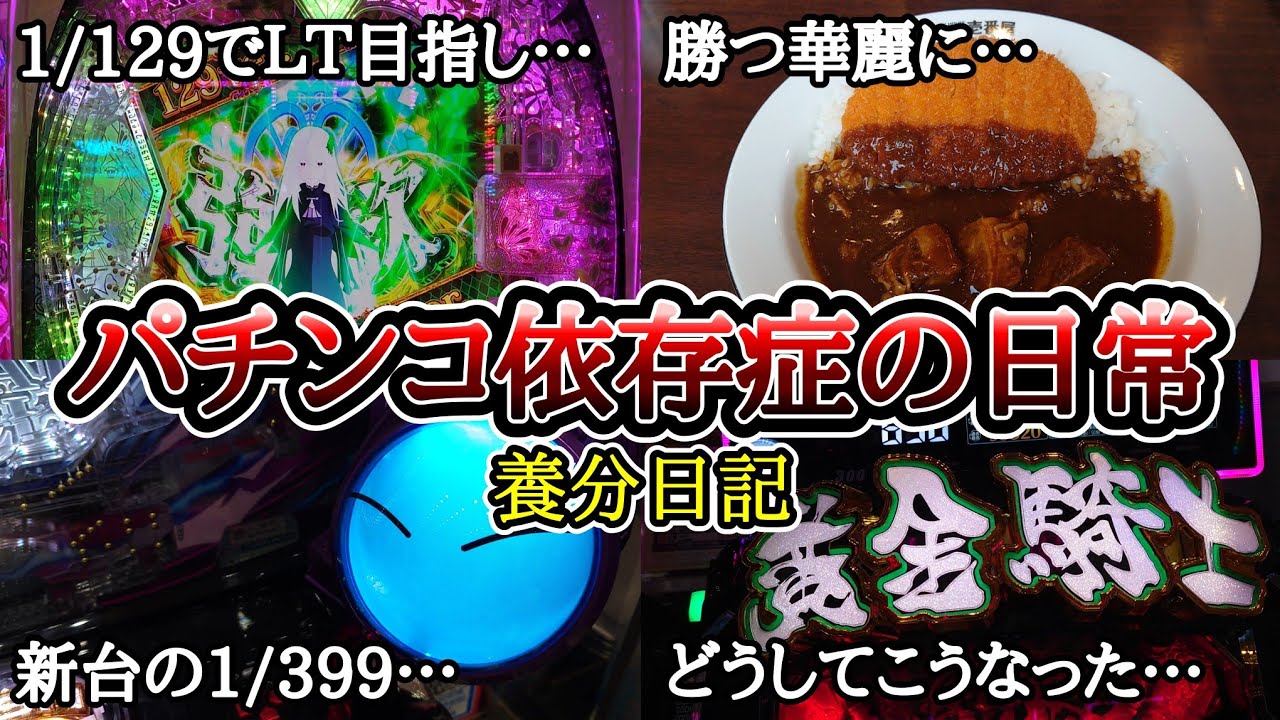 【実録】パチンコは適度に楽しむ遊びです【養分日記135】パチンコ依存症の日常