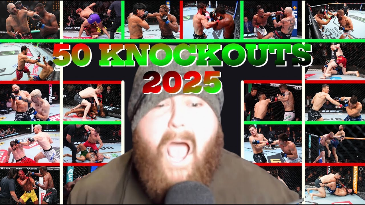 MMA GURU REACTS TO 50 MORE VICIOUS UFC KNOCKOUTS FROM 2025!