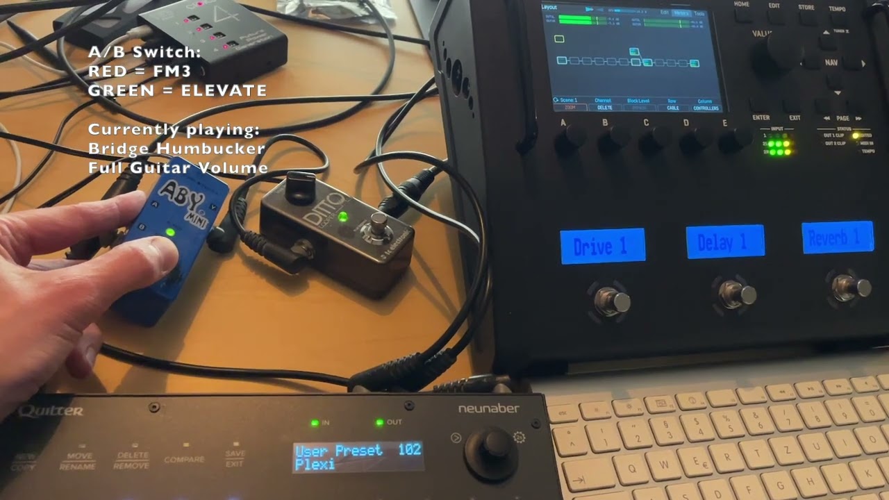 Fractal FM3 vs. Quilter ELEVATE, Plexi Tone Comparison