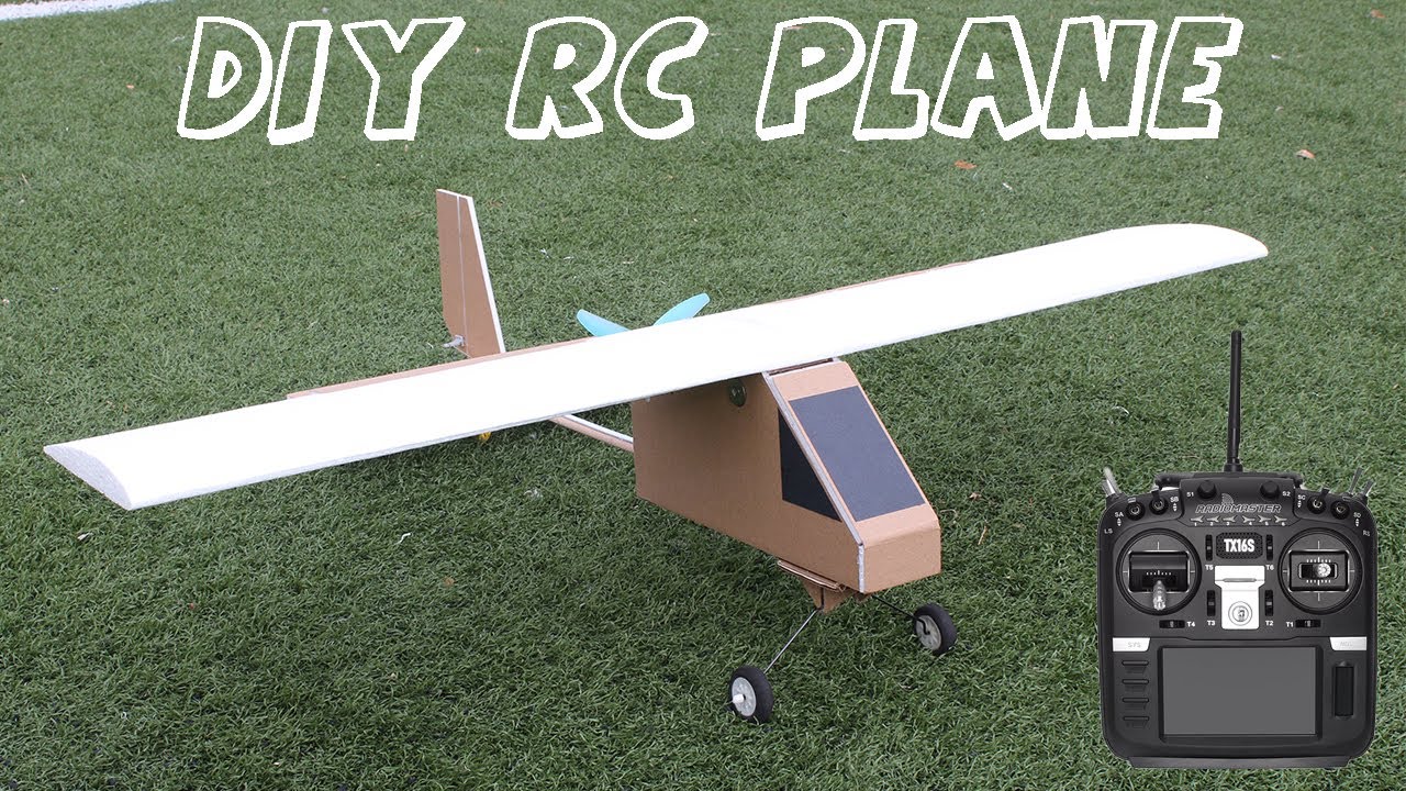 Kartondan Neler Yapılır // RC Plane Build //Fırçasız Motorlu DIY RC Model Uçak