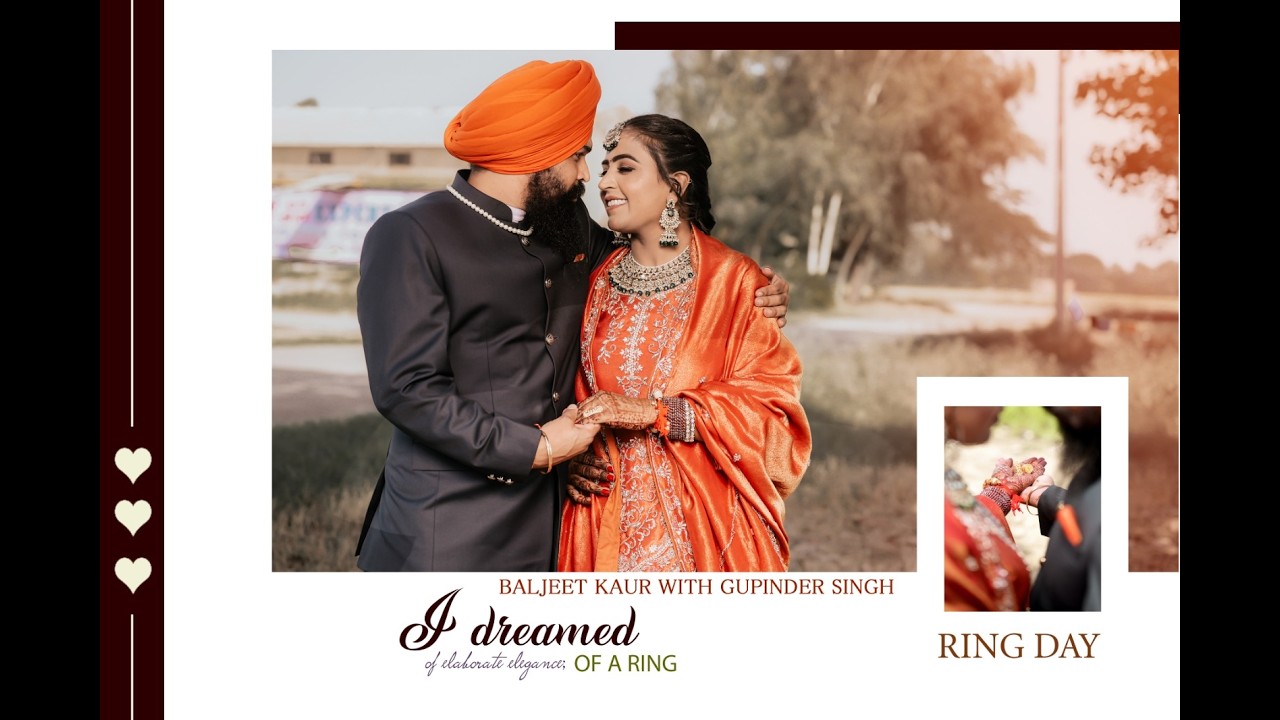 Live Gupinder singh weds baljeet kaur