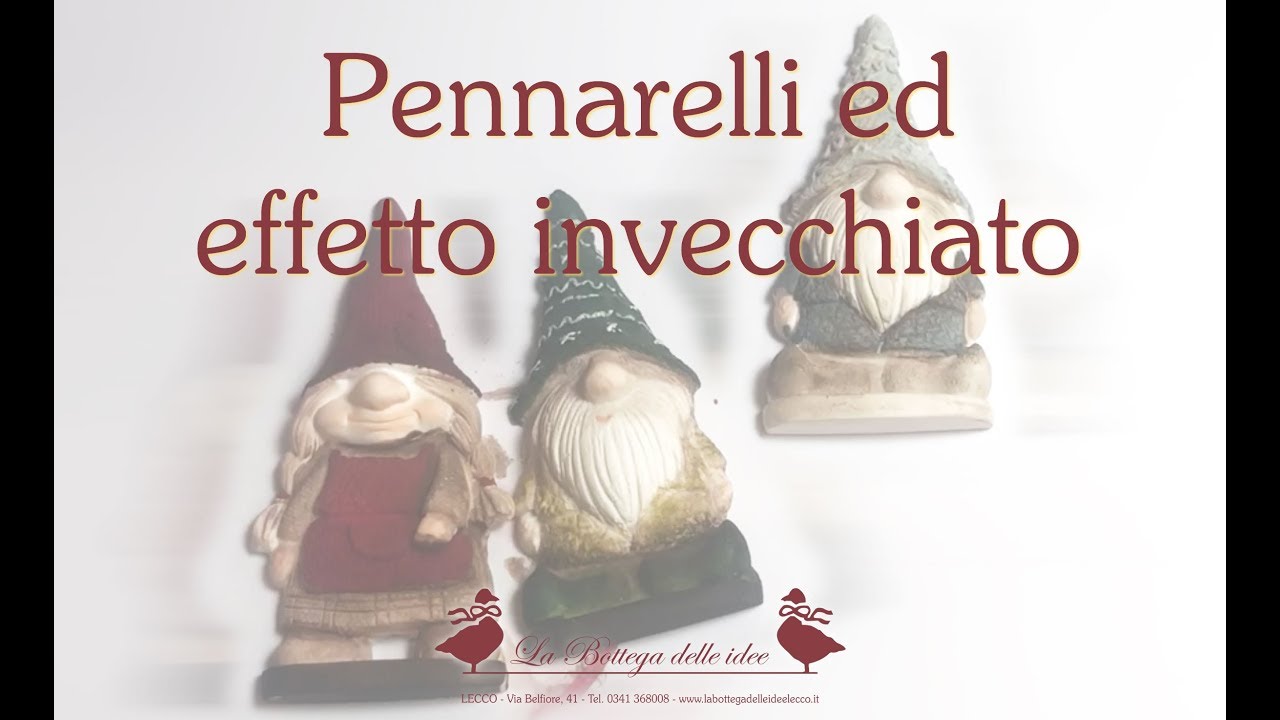 I Pennarelli e l'effetto invecchiato | La Bottega delle Idee Lecco