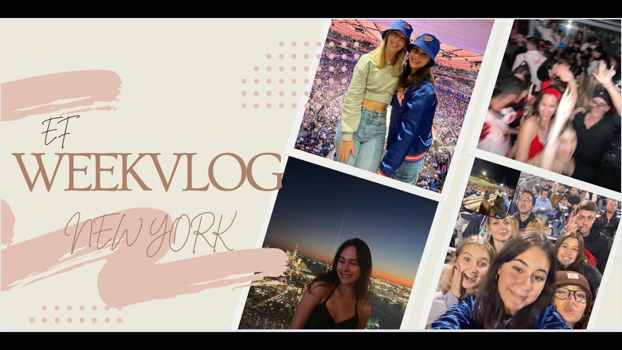 EF NEW YORK WEEK 6 (Knicks, Edge, Football game & Halloween party)