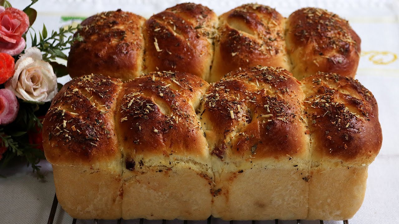 RECEITA DE PÃO DE MANDIOCA COM BACON MACIO E GOSTOSO | PÃO DE AIPIM | PÃO DE MACAXEIRA