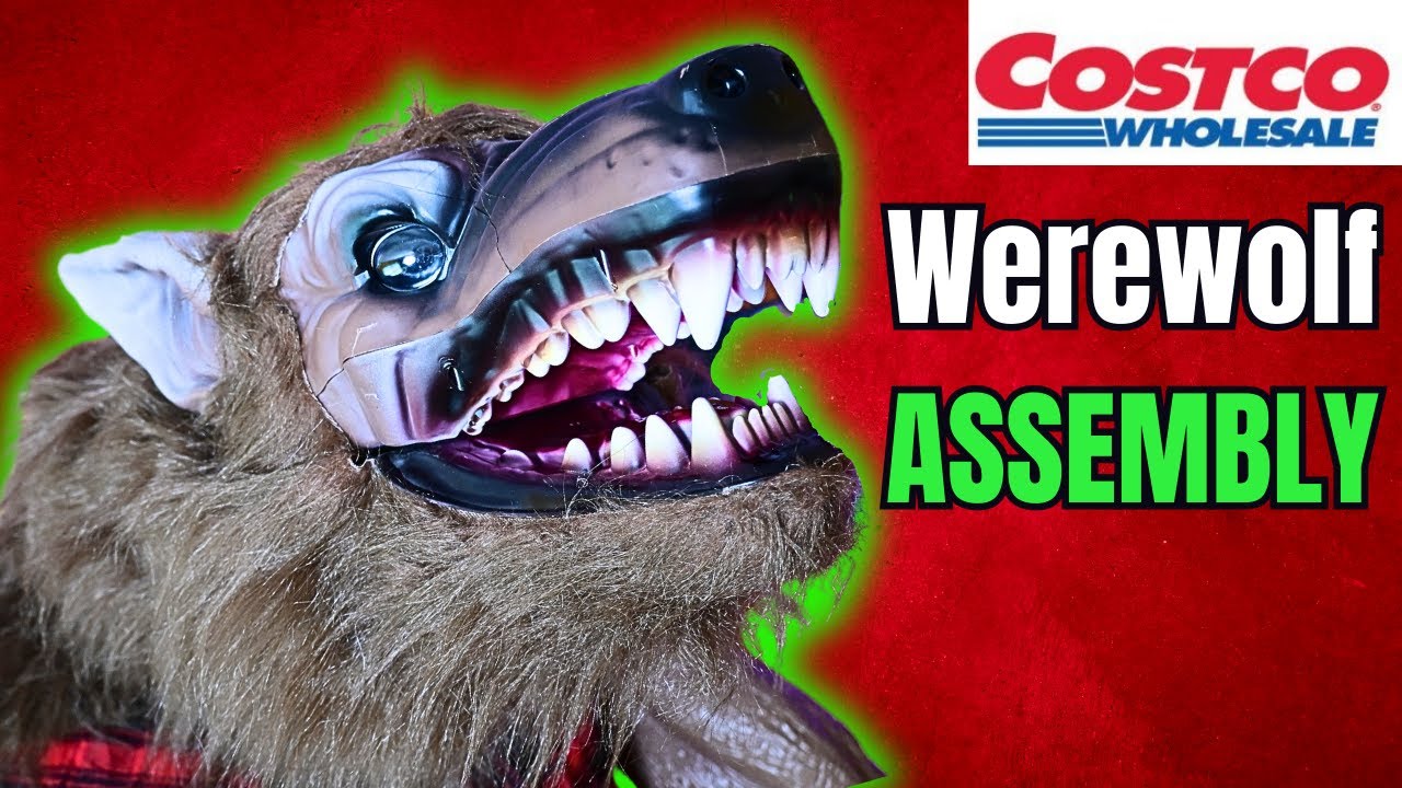 Werewolf Halloween Animatronic Assembly Costco