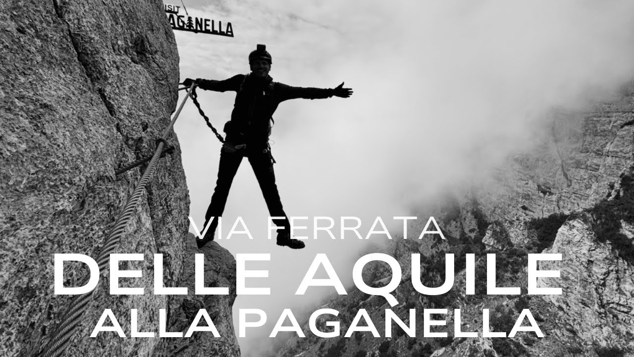 Via Ferrata delle Aquile alla Paganella, Trento [4K]