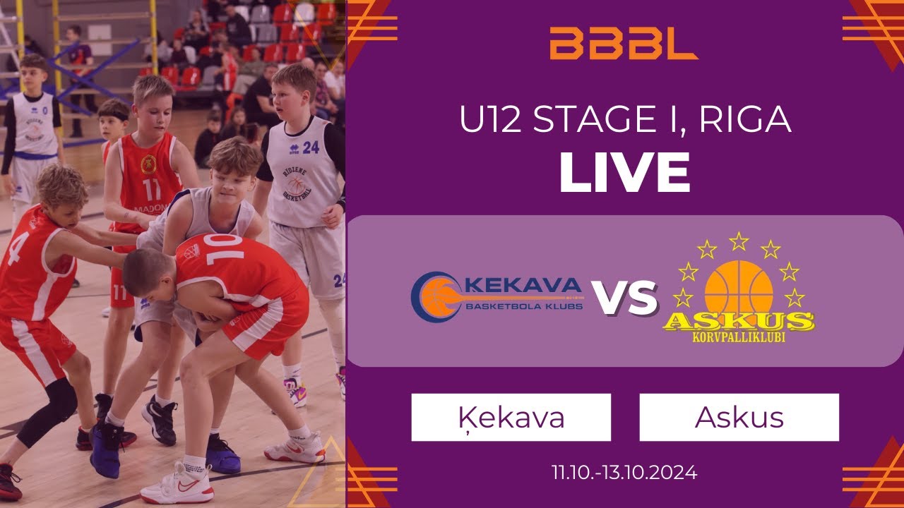 BK Ķekava 2013 vs KK Askus/Haapsalu Herilased 2013 | BBBL Boys U12