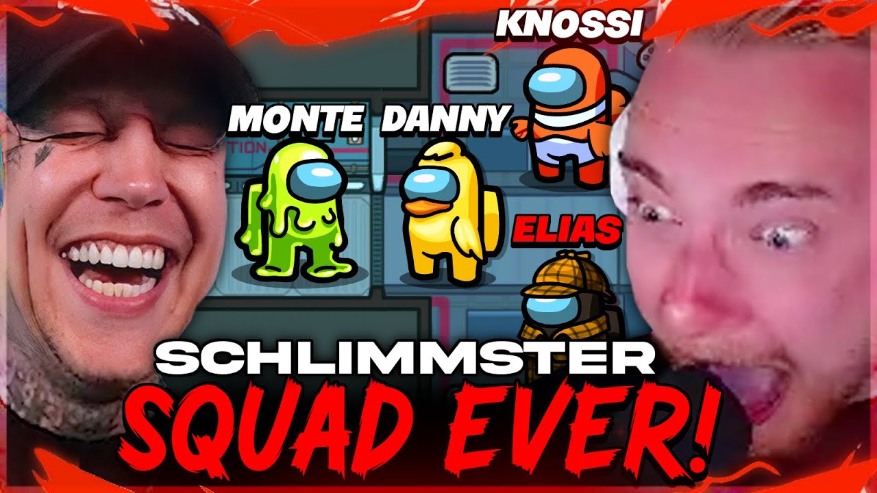 KRANKER SQUAD! 🤣 ft. Monte, Knossi, Eli, Kroko, Mehdi, Marli & Co. in AMONG US 🔥 | SolutionPlayz