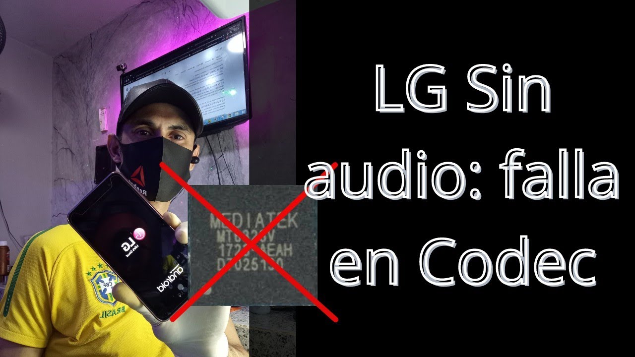 LG K4 sin audio. Solucionamos falla en Codec de Audio.