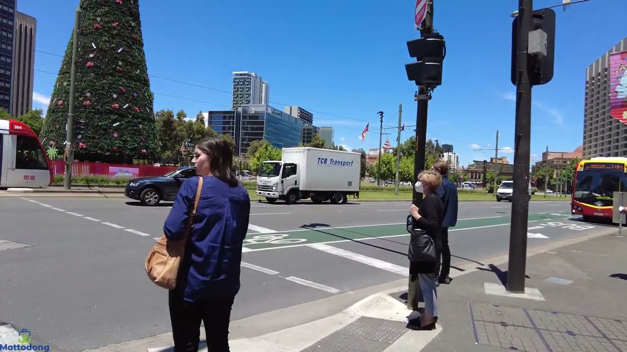 Adelaide King William Street to Victoria Square | Adelaide Walking Tour | Adelaide Australia