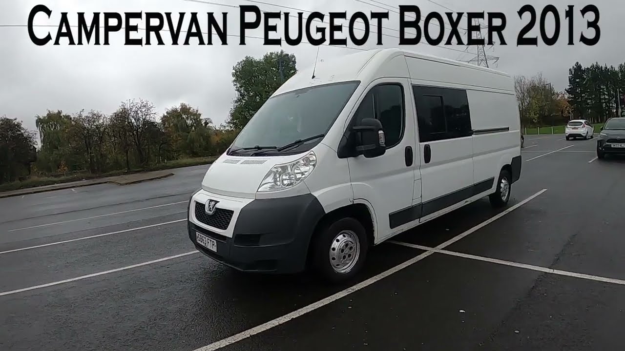 Campervan Conversion Peugeot Boxer L3H2 2013