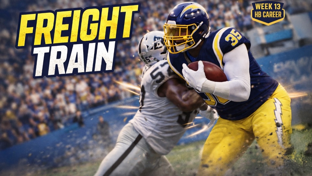 💥 Rookie HB Nick Johnson RUNS OVER the Raiders! | Madden 26 Career Mode Week 13