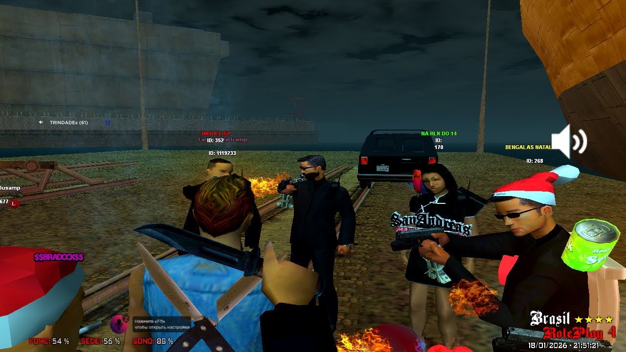 LIVE ON FAVELA (13)  /BRASILROLEPLAY #brp #brp4 #samp #gta