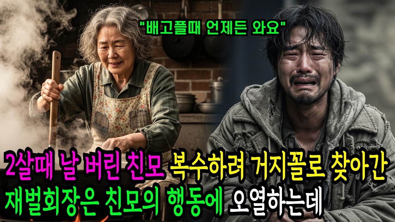 37년전  날버린 친모 시험하려 거지꼴로 찾아갔는데 날 못알아본 친모가 하는 행동에 오열하는 재벌회장ㅣ오디오북 ㅣ노후사연 ㅣ감동사연 ㅣ창작드라마
