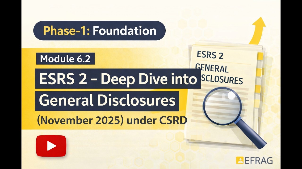 Module 6.2 ESRS-2 General Disclosures