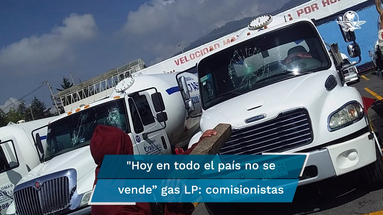 Comisionistas de gas LP inician paro nacional; 