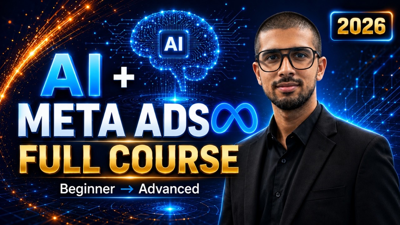 AI + Meta Ads Course 2026 in Hindi | Full Facebook Ads Course and Tutorial #MetaAds