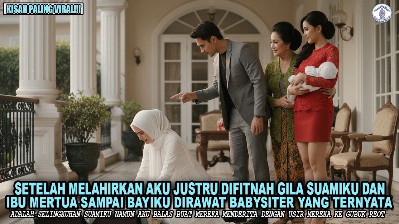 AKU DIFITNAH GILA OLEH SUAMIKU DAN IBU MERTUA - BAHKAN BAYIKU DIRAWAT BABYSITTER SELINGKUHAN SUAMIKU