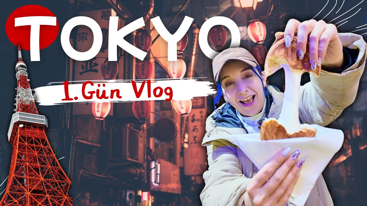 Kaos Dolu Tokyo 1. Gün Vlog🇯🇵 (Shibuya Caddesi, Türk Kebapçılar)