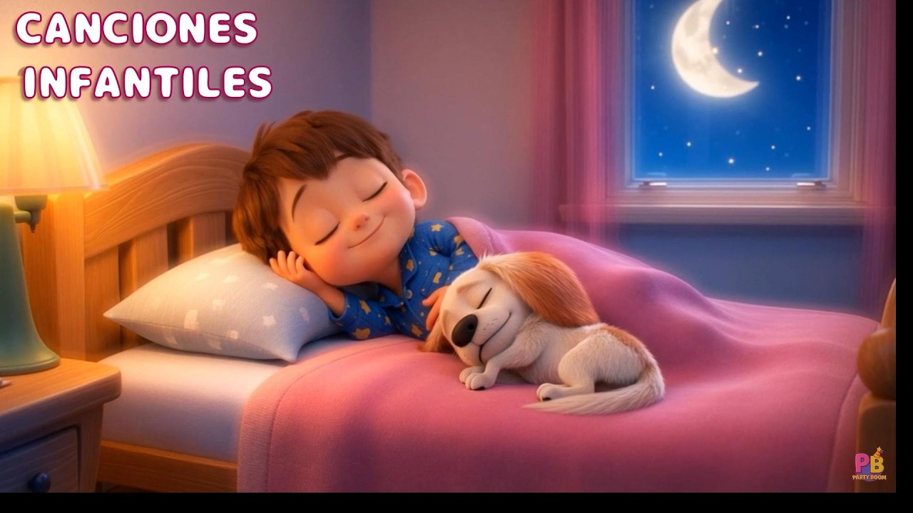 🎈Mix  Canciónes Infantiles - la hora de dormir - brilla- lunita | Música para Niños  | Party Boom🎈