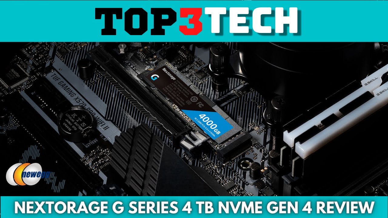 Good Storage Upgrade For Your PC -Nextorage G Series 4 TB Gen 4 NVME Review | Top3Tech