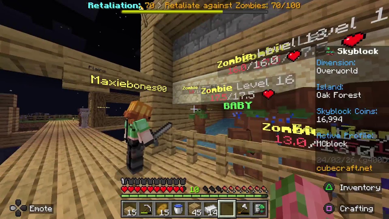 Skyblock no commentary