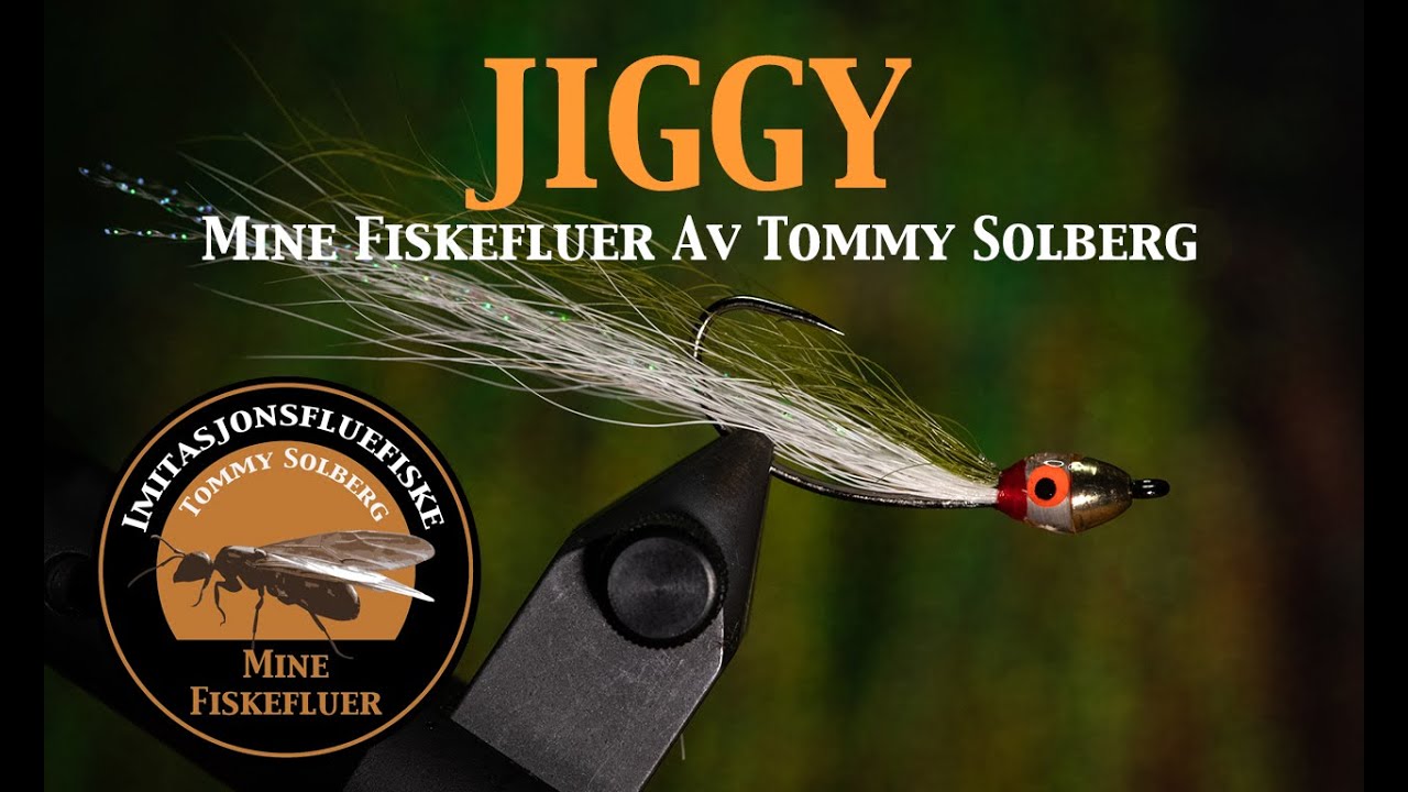JIGGY FLY. Mine fiskefluer og imitasjonsfluefiske. Her binder jeg den effektive Jiggyen. Må ha flue.