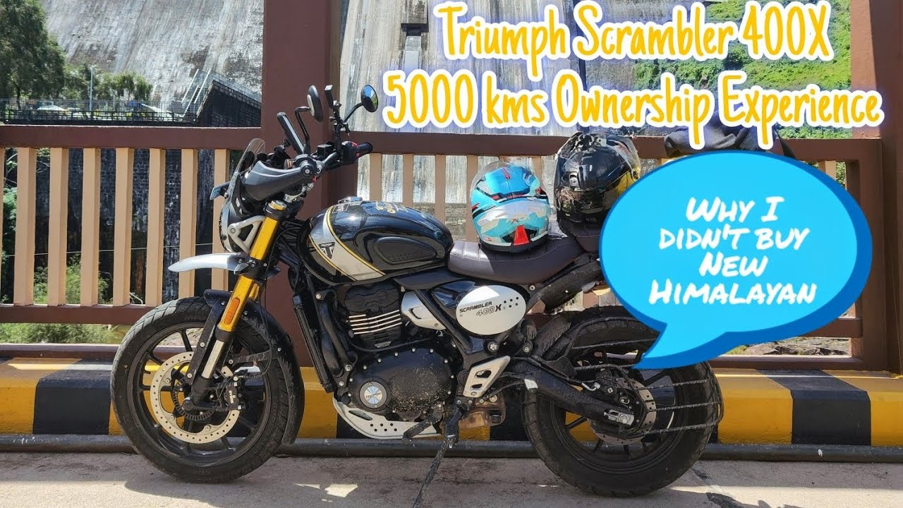 Triumph Scrambler 400X 5000 km Ownership Experience and why I didn't buy the all new Himalayan 450
