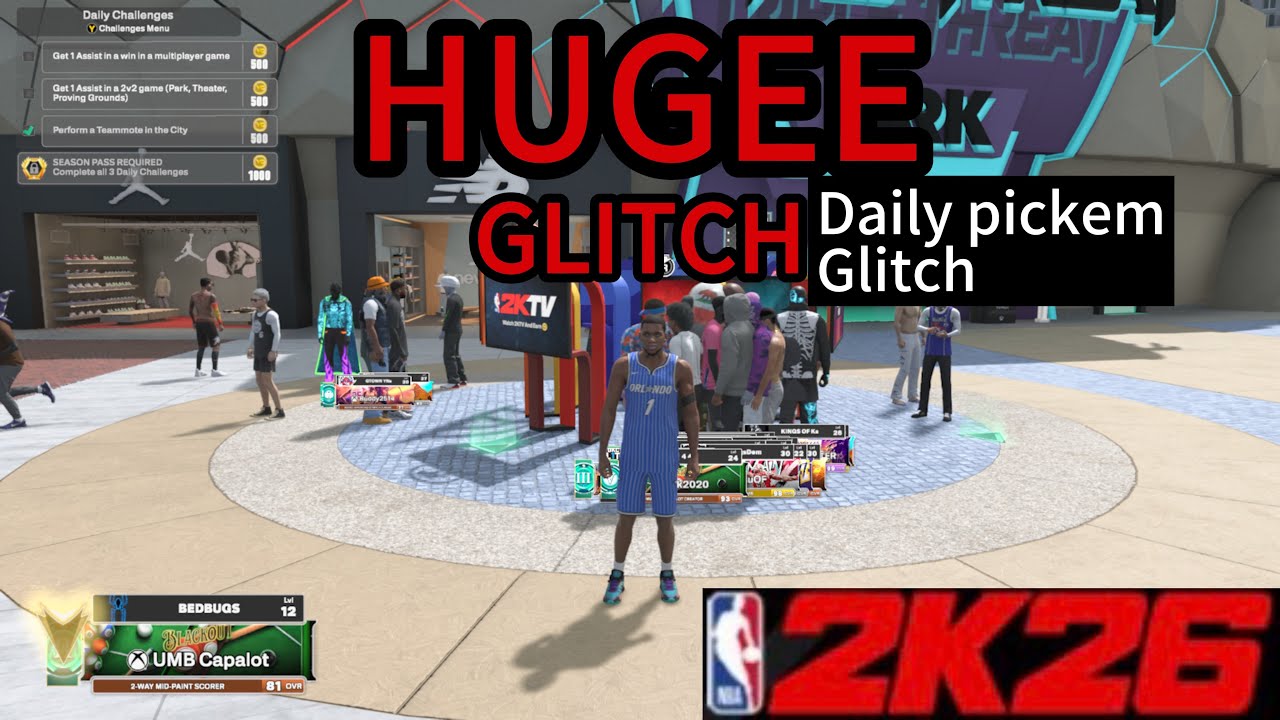 THE DAILY PICKEM LIFETIME CHALLENGE GLITCH IN NBA2K26🤯 DO IT ON YOUR OWN RISK🫡
