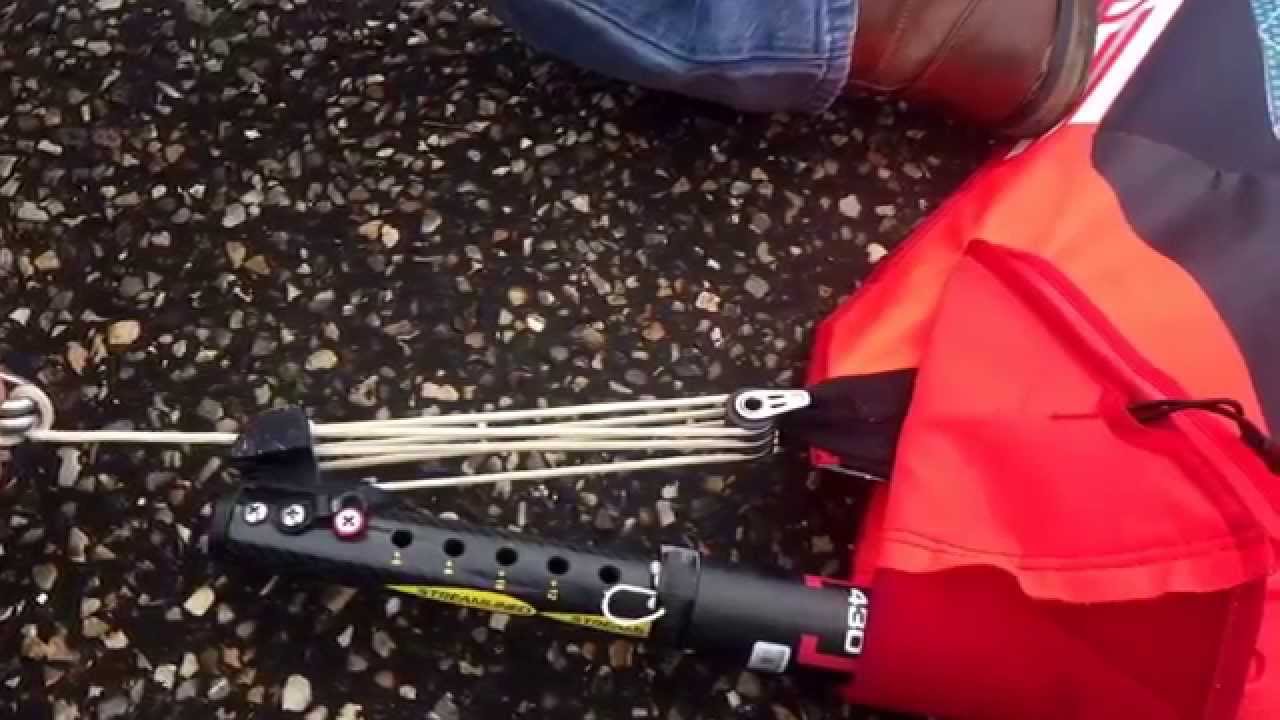 4 minute Severne 2016 UNIT rigging guide with Team QSW rider Neil Greentree.