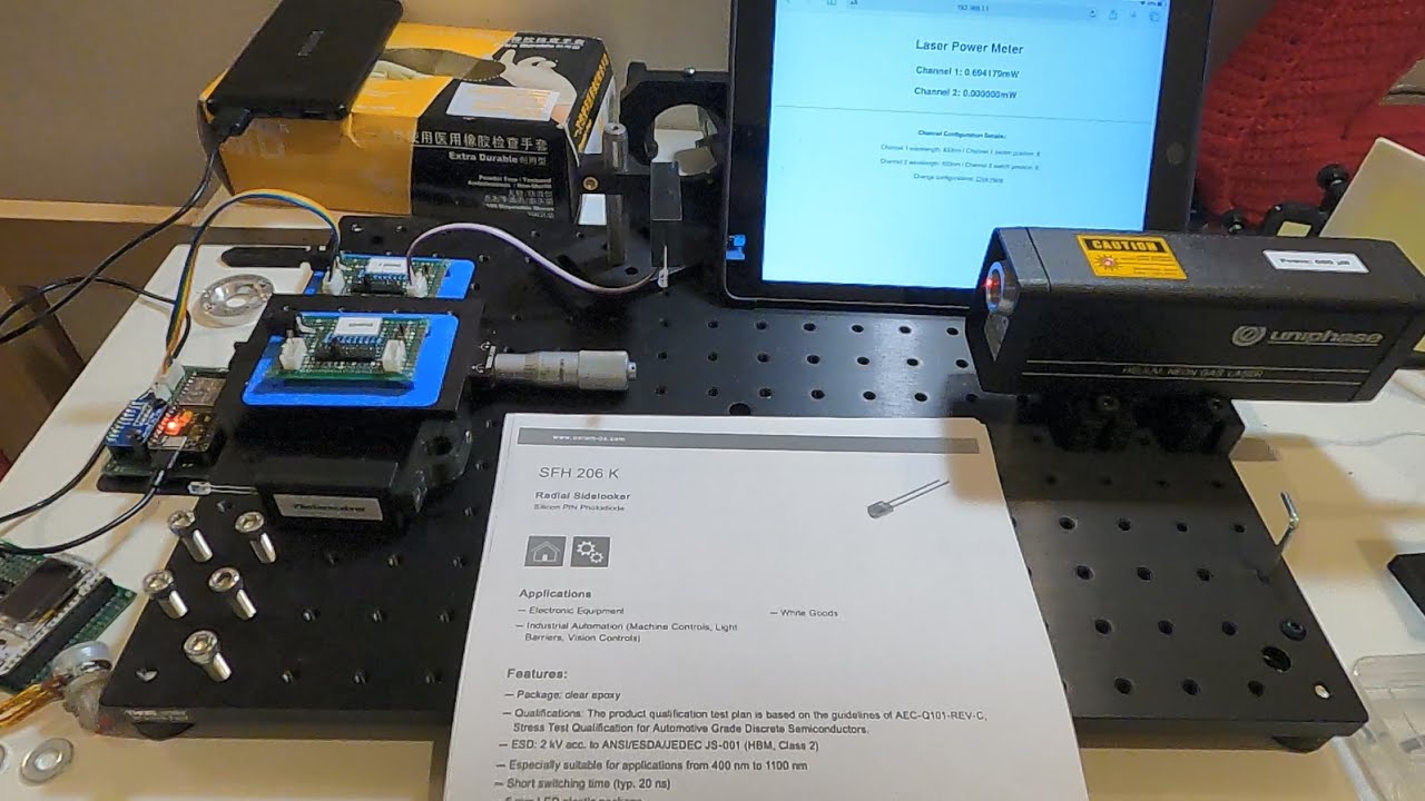 Homemade Laser Power Meter