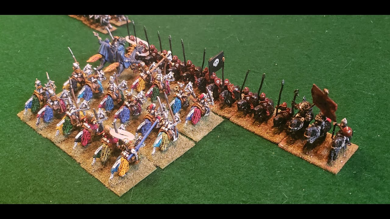 Battle Report: Armies of Arcana Practice Game 15mm Undead vs Chaos