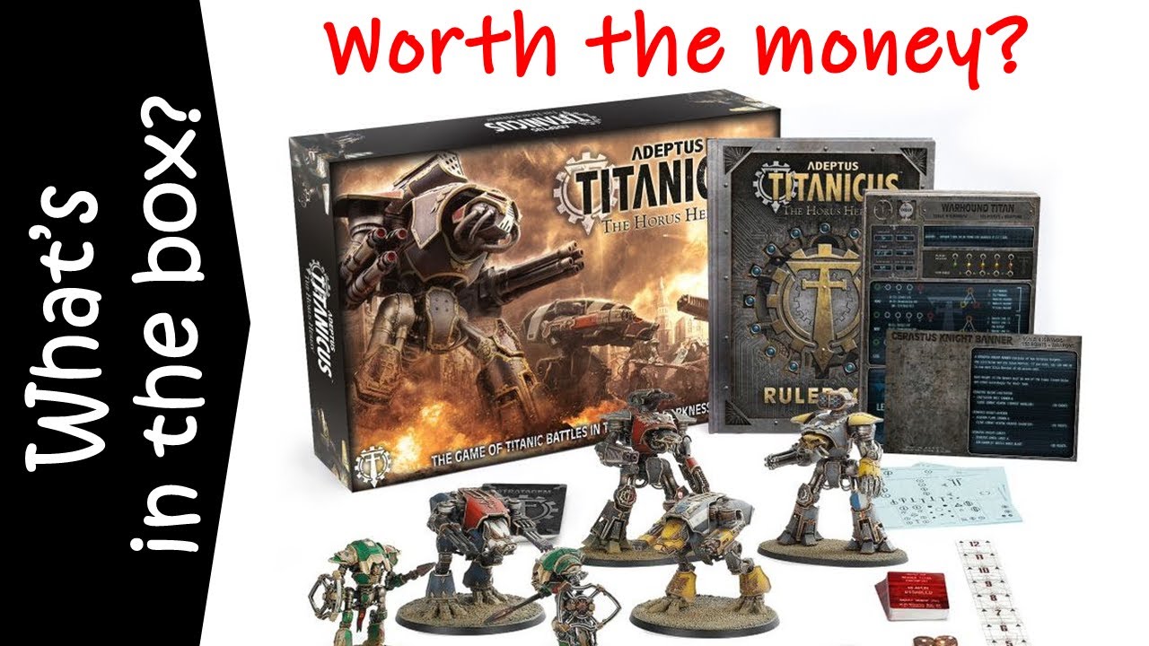 Adeptus Titanicus: The Horus Heresy Starter Set - Unboxing and Review