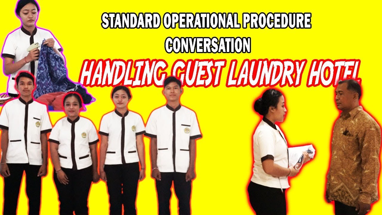 SOP Menangani Cucian Tamu di Laundry Hotel⁉️SMK Werdhi Sila Kumara‼️