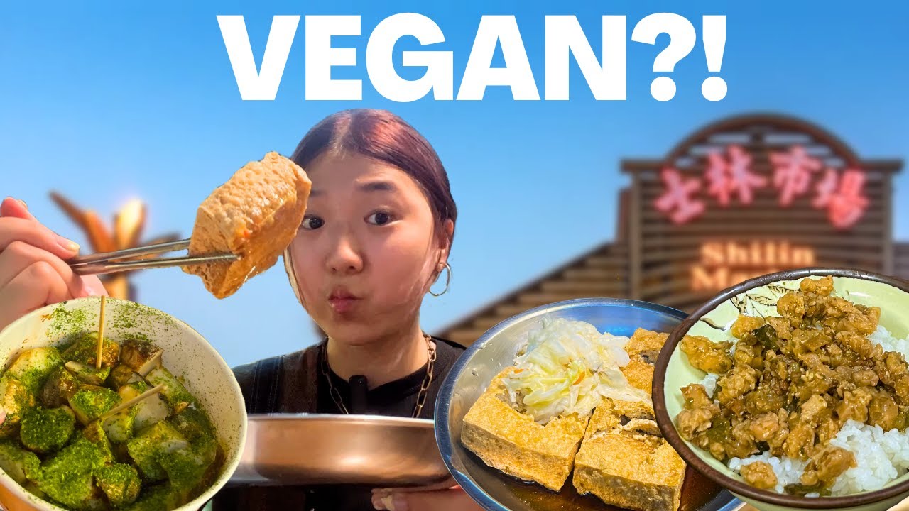 Finding The Best Night Market in Taiwan *VEGAN VERSION*
