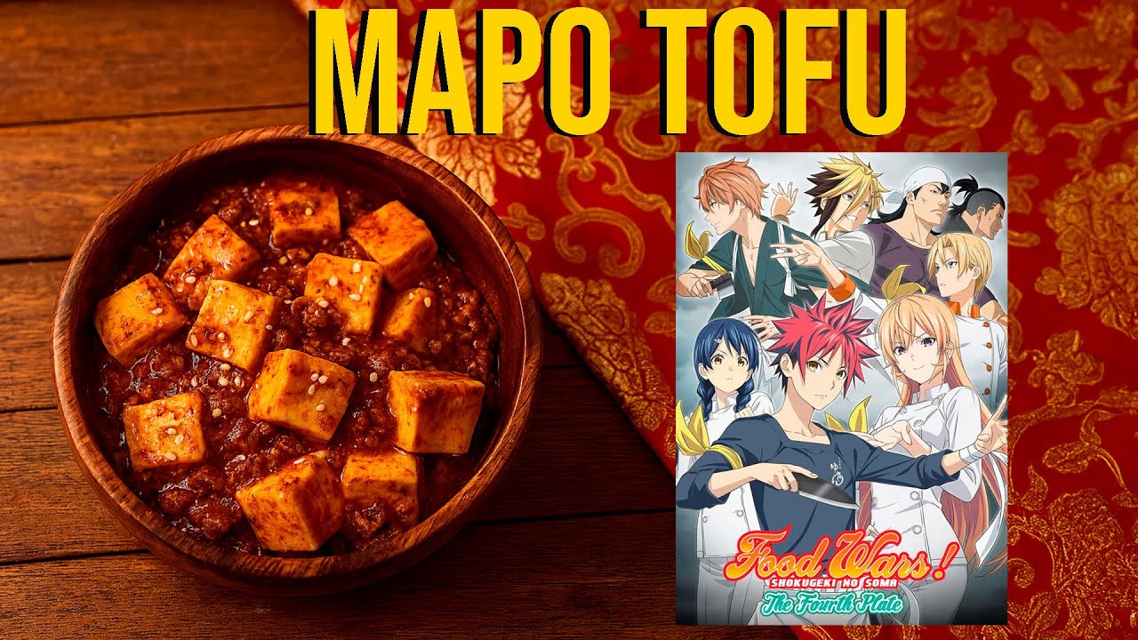 I Made MAPO TOFU from Food Wars — And It’s Insanely Good