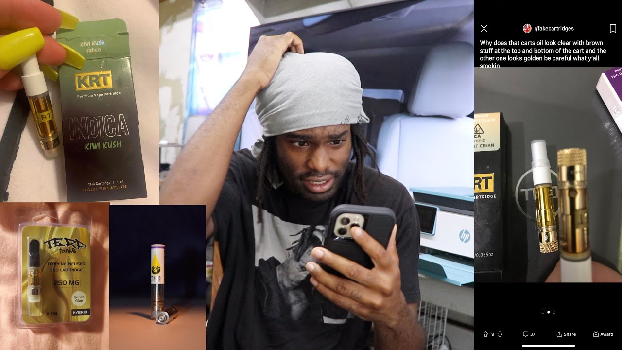REACTING TO FAKE CARTS! **KRT CART AND MORE**
