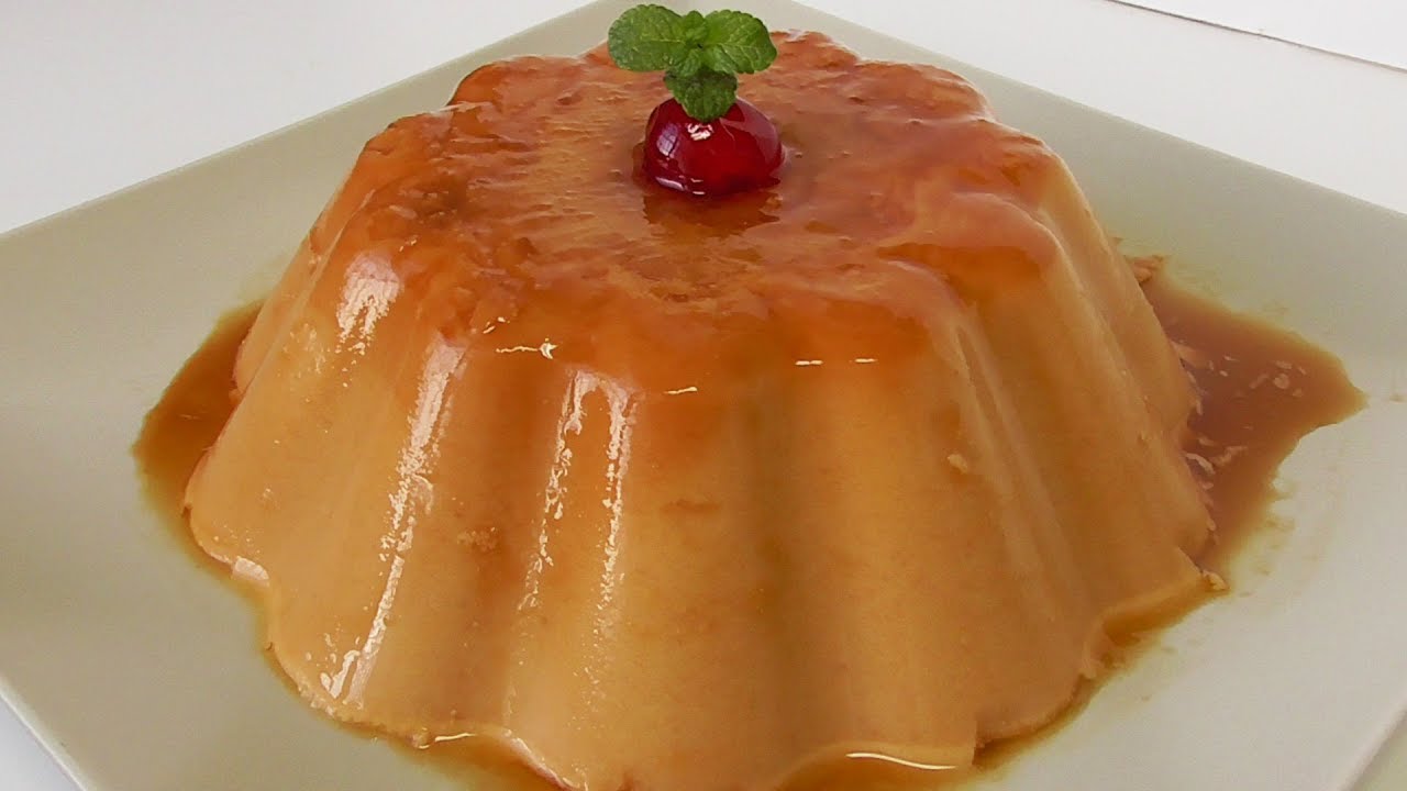 FLAN DE DULCE DE MEMBRILLO (SIN HORNO)