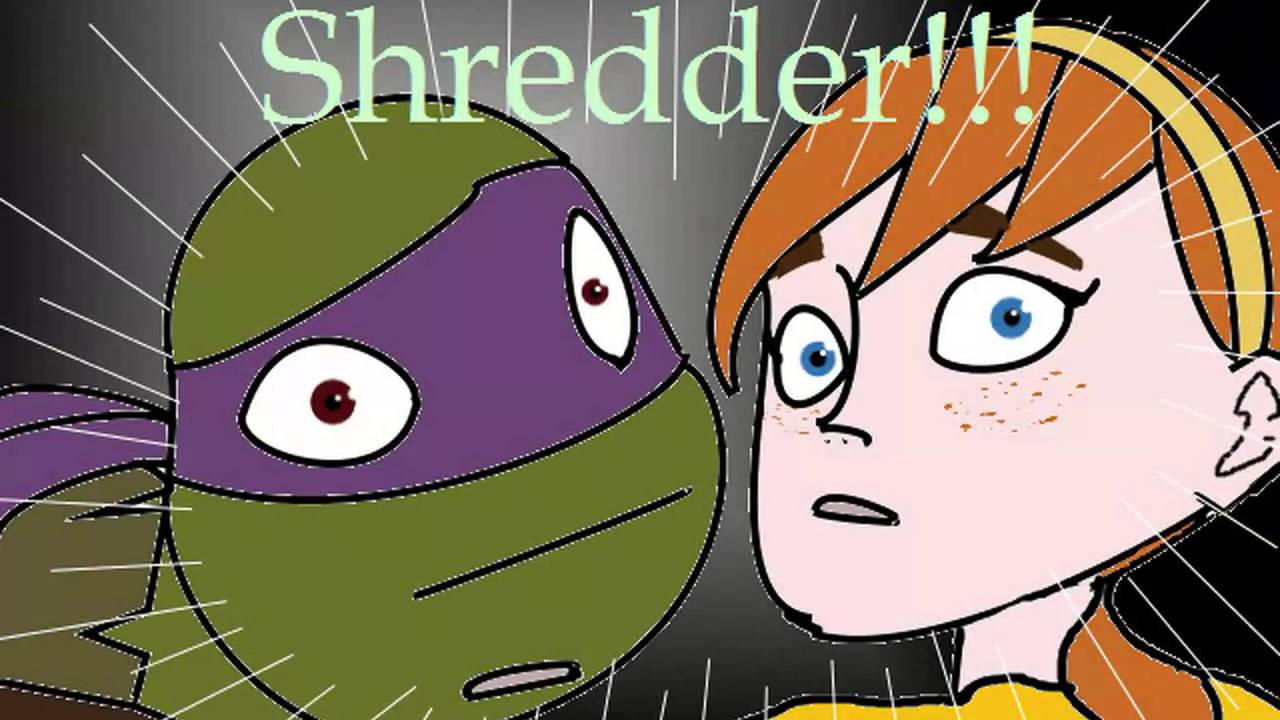 TMNT 2012- Donnie &April Comic Part 1