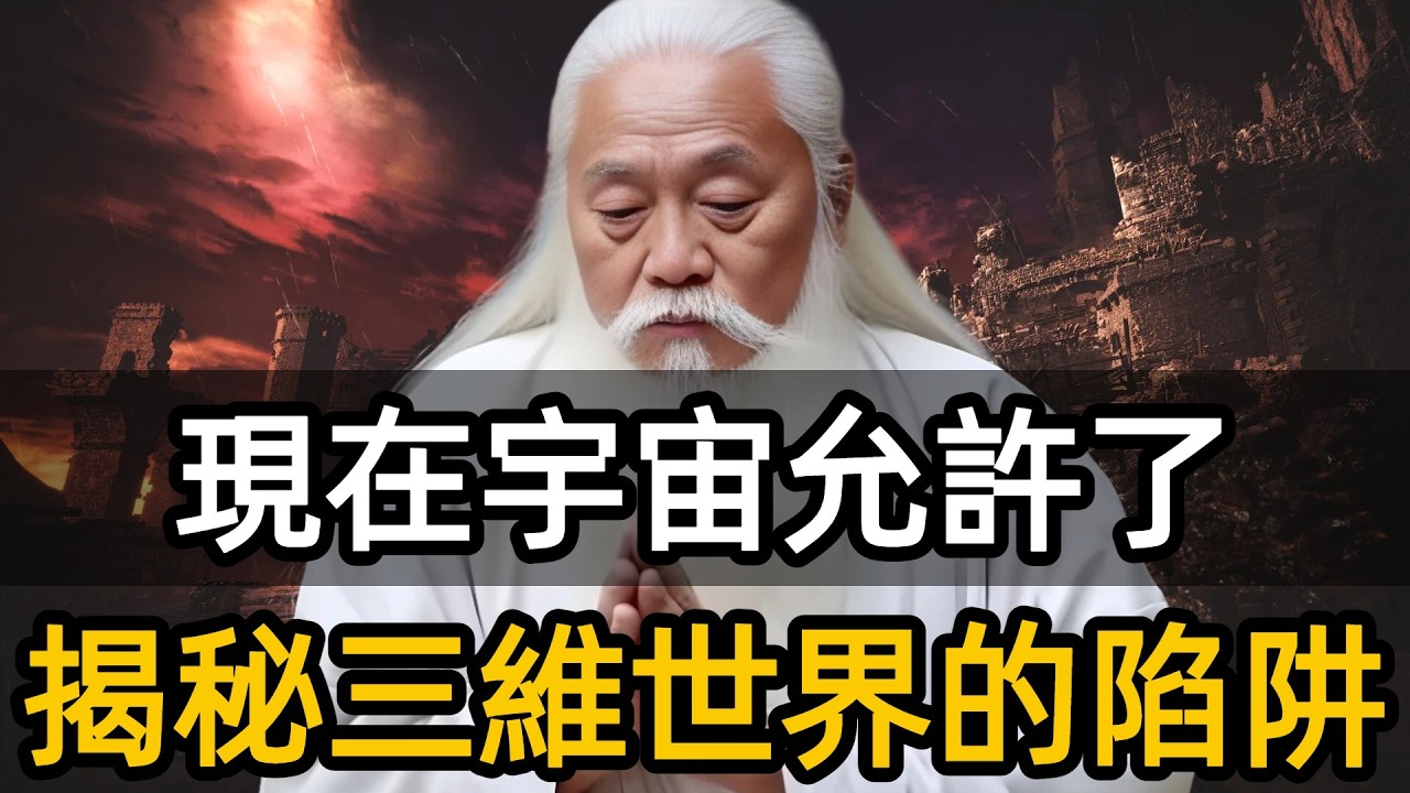 現在宇宙允許了~！我要泄露個天機給你：揭秘三維世界的「奉獻陷阱」！