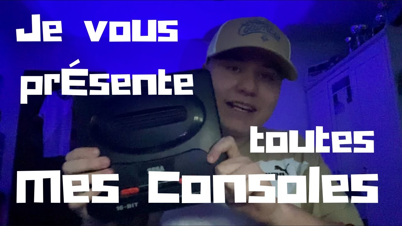 Je vous présente toute mes consoles !!!